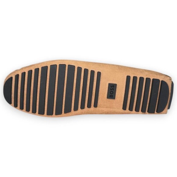 BOSS Driver Mocc Men's Loafers Beige Genuine Leather US 9.5 | EU 42.5 MSRP $299 - Picture 4 of 5